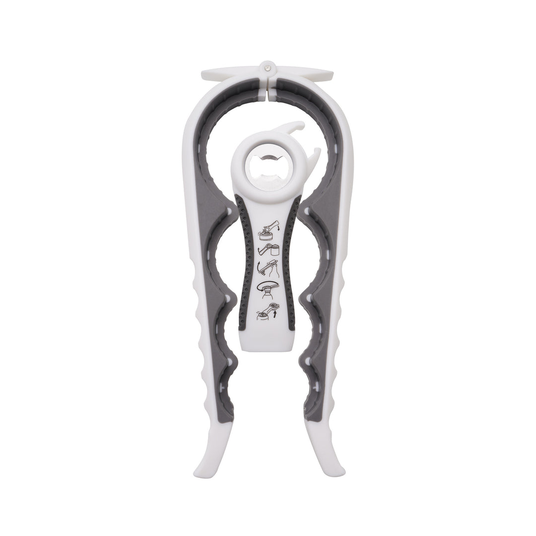 Multifunctional kitchen helper with integrated bottle opener function Bowlift