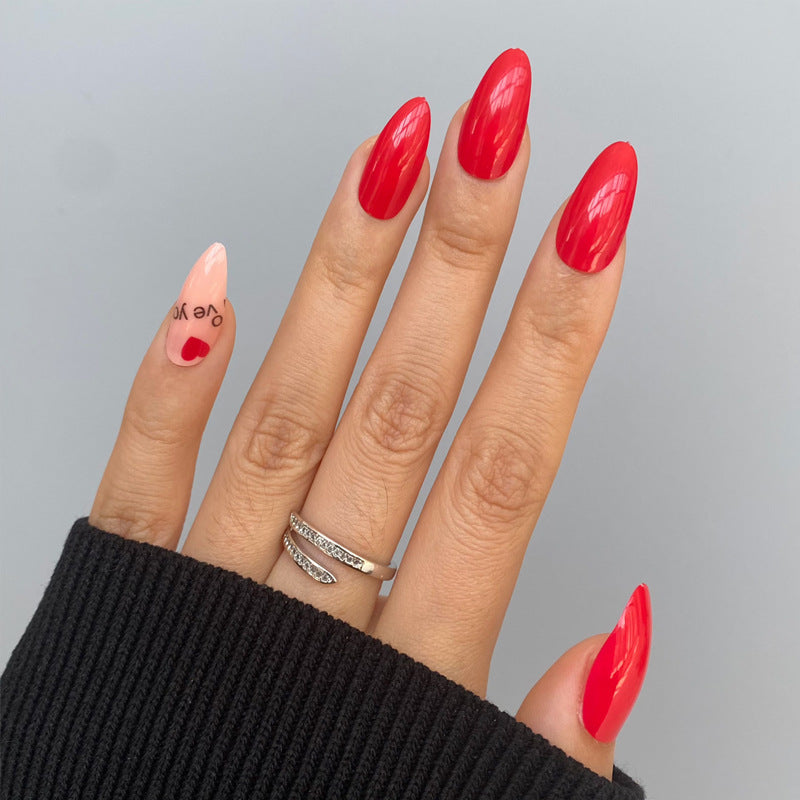Glamorous Glittery Stiletto Press-On Nails Bowlift