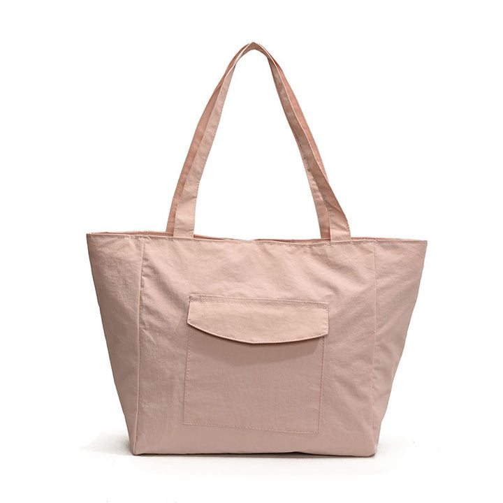 Spacious shopping bag with practical front pocket Bowlift