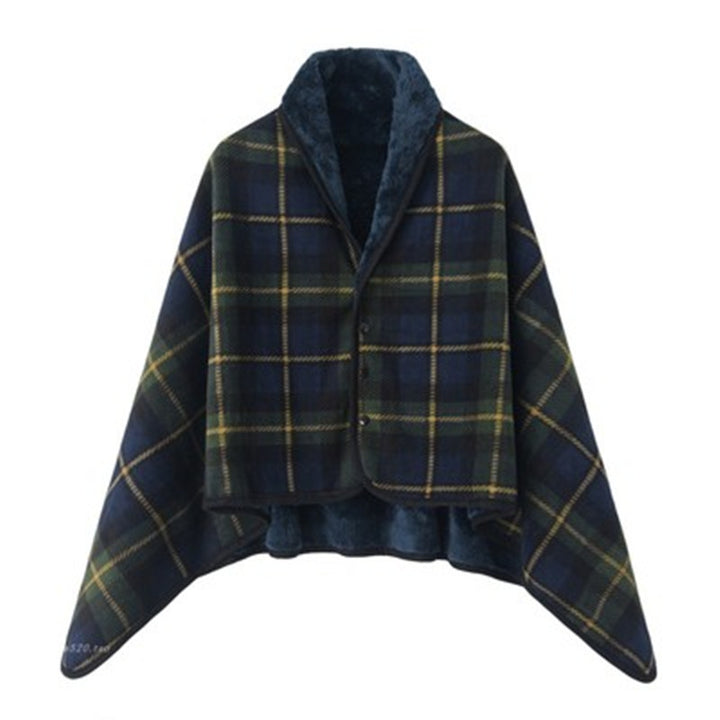 Women Cozy Blanket Poncho Bowlift