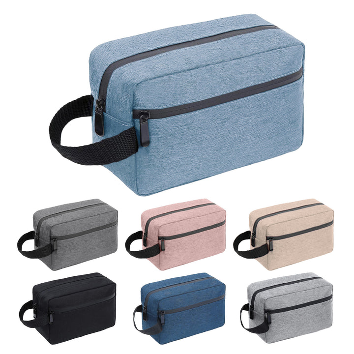Cosmetic bag with sturdy zipper Bowlift