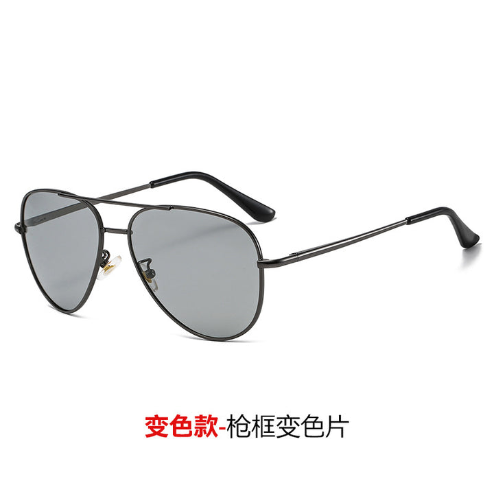 Men's Pilot Sunglasses with Polarized Lenses Bowlift