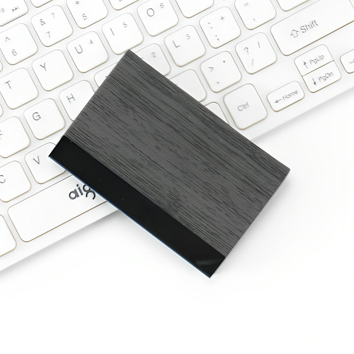 Elegant Wooden RFID-Blocking Card Holder