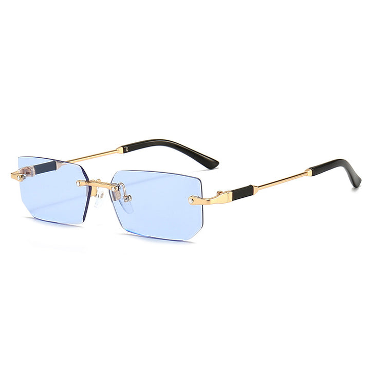Ladies elegant and fashionable sunglasses with transparent frame Bowlift
