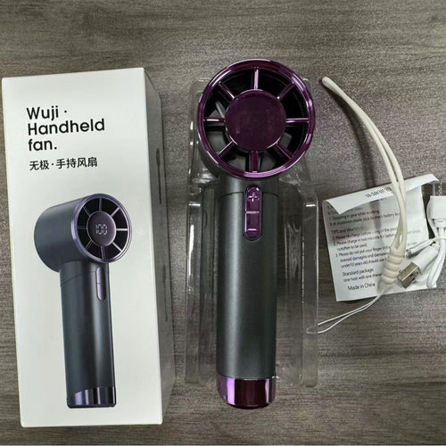 Ladies Portable Mini Fan with USB Charging Function and Variable Speed Control Bowlift