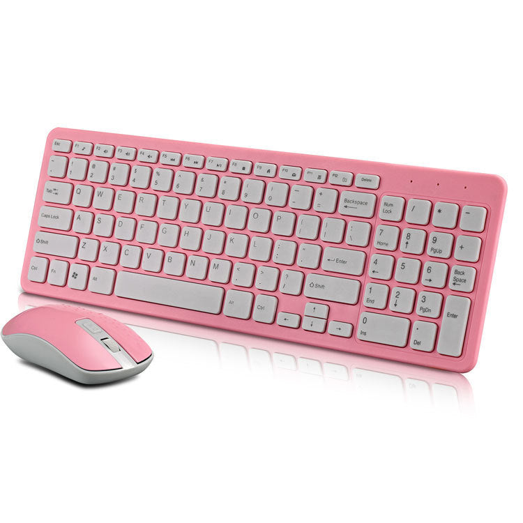 Funk keyboard and mouse combination with slim design Bowlift