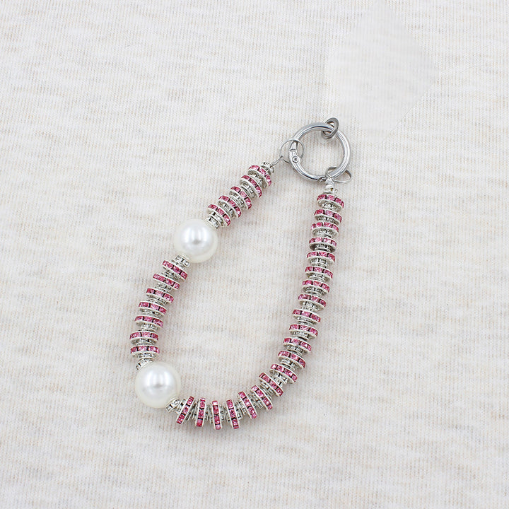 Crystal-Embellished Eyewear Chain Bowlift