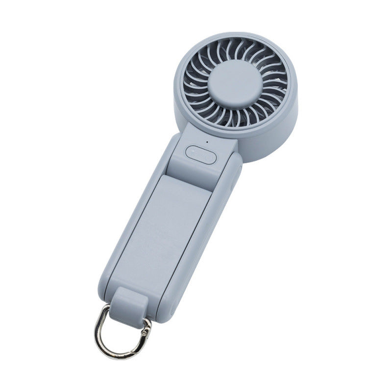 Ladies portable mini hand fan with keychain Bowlift