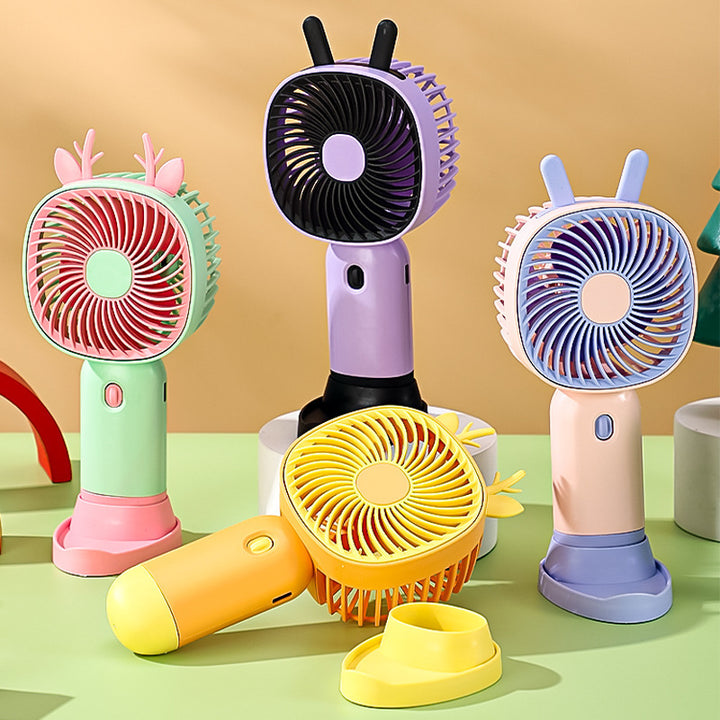 Ladies Portable Pet-Friendly Fan Bowlift