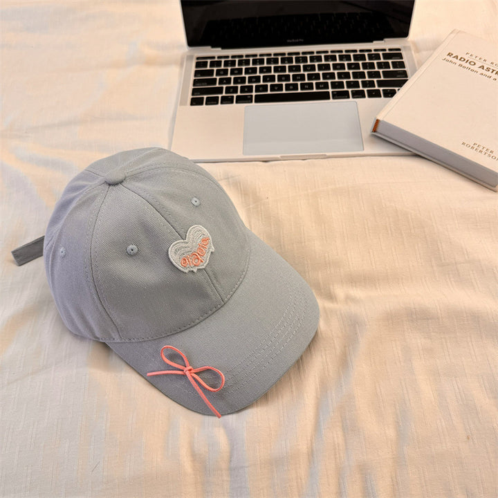 Women's Cute Embroidered Baseball Cap Bowlift