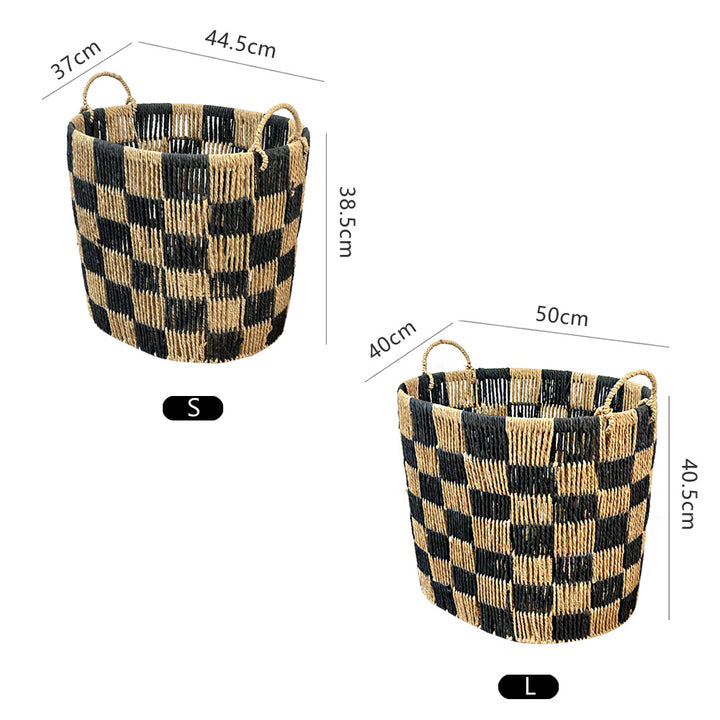 Stylish storage basket with handles Bowlift