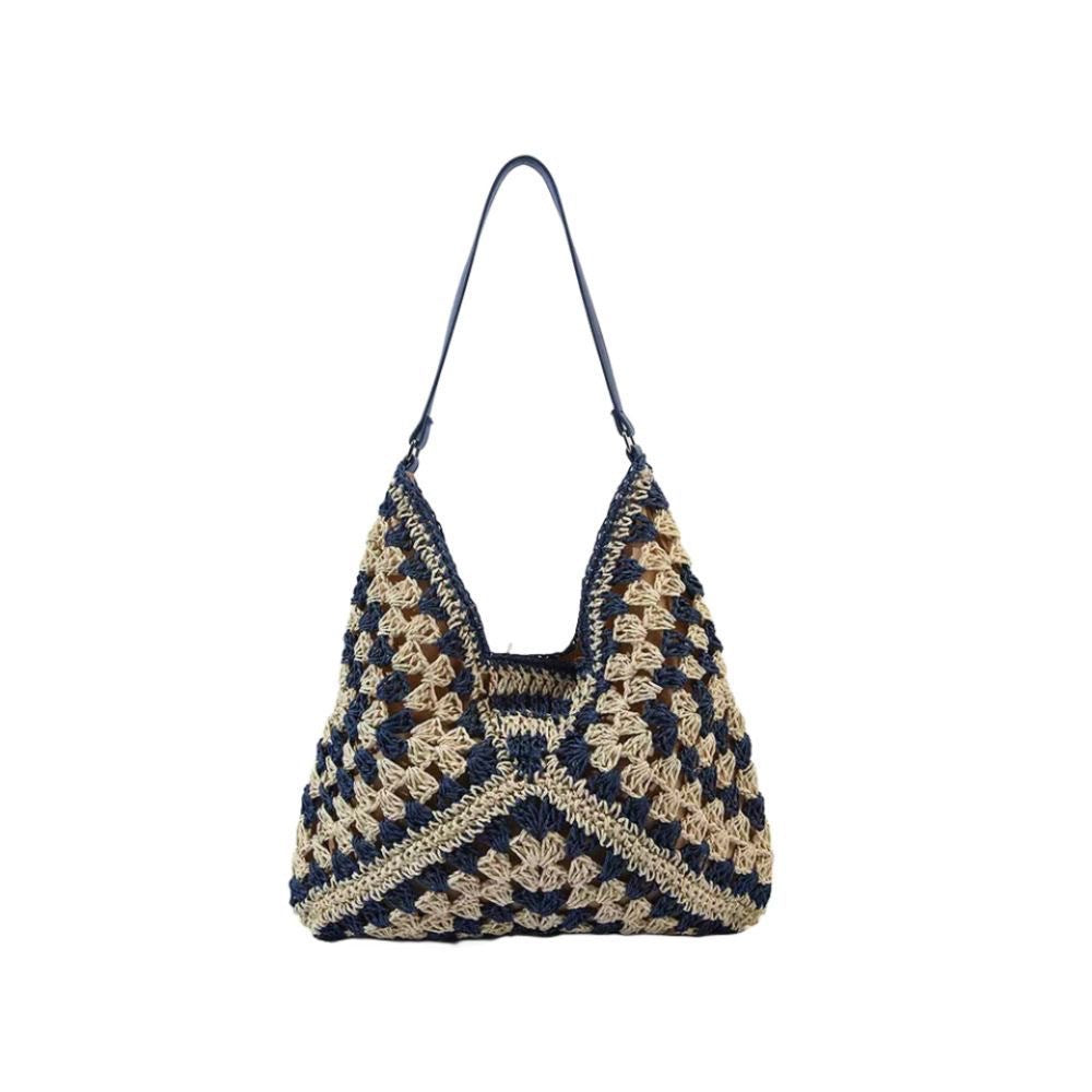 Macrame Shoulder Bag in Modern Design Bowlift