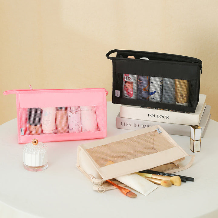 Mesh Travel Cosmetic Bag Bowlift