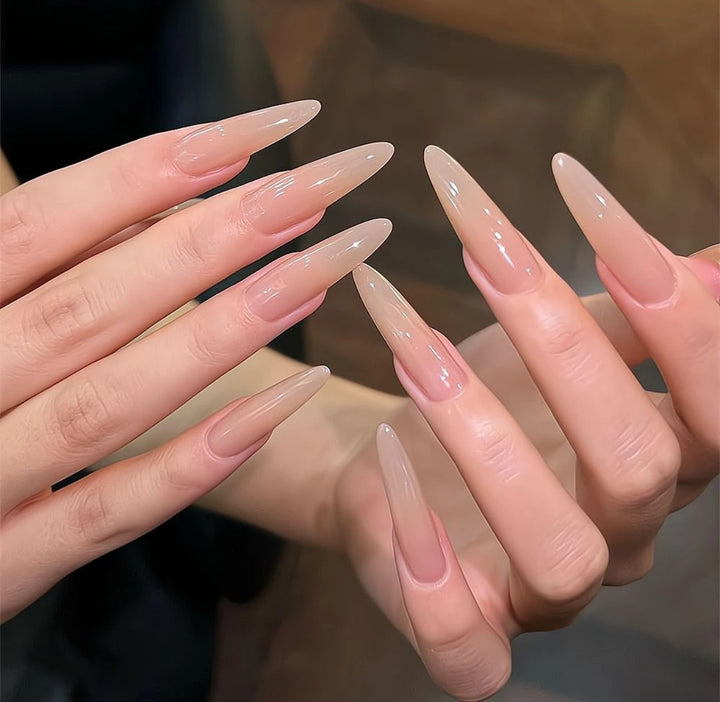 Premium Stiletto Press-On Nail Extensions Bowlift