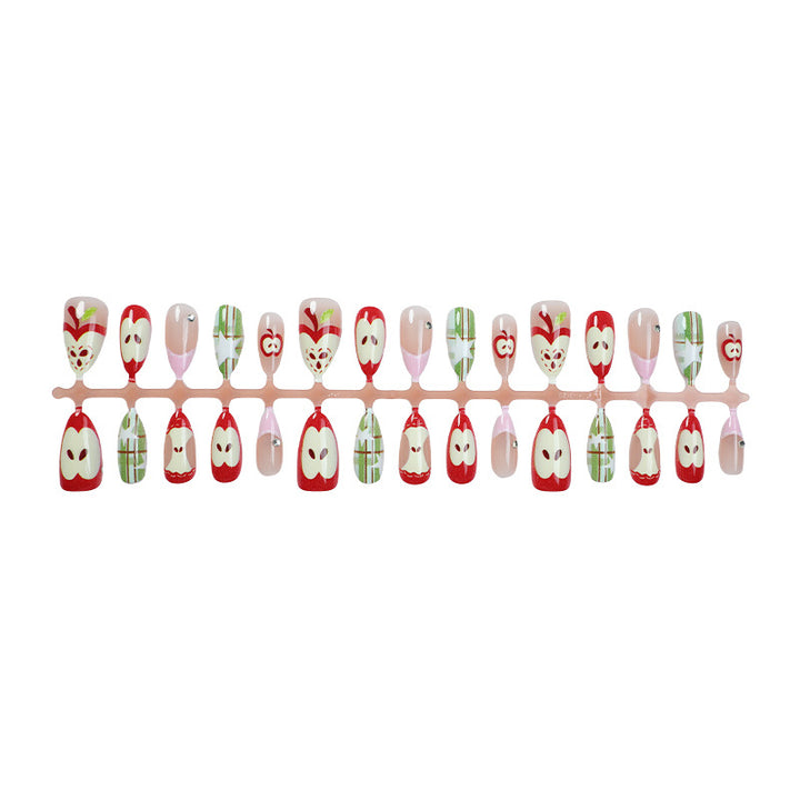 Whimsical Themed Press-On Nail Art Set Bowlift