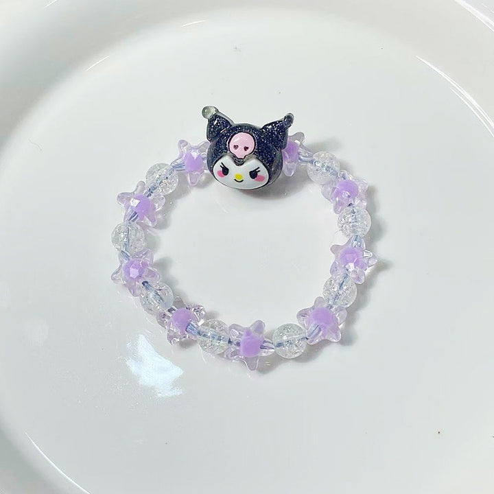Playful bracelet with stars and cute pendant Bowlift