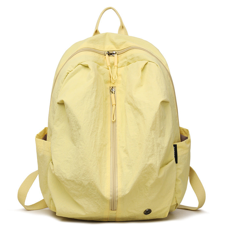 Crinkle Texture Adventure Backpack Bowlift