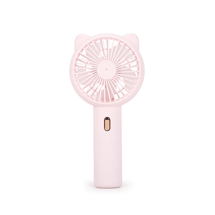 Ladies Portable Hand Fan in Cat Design Bowlift