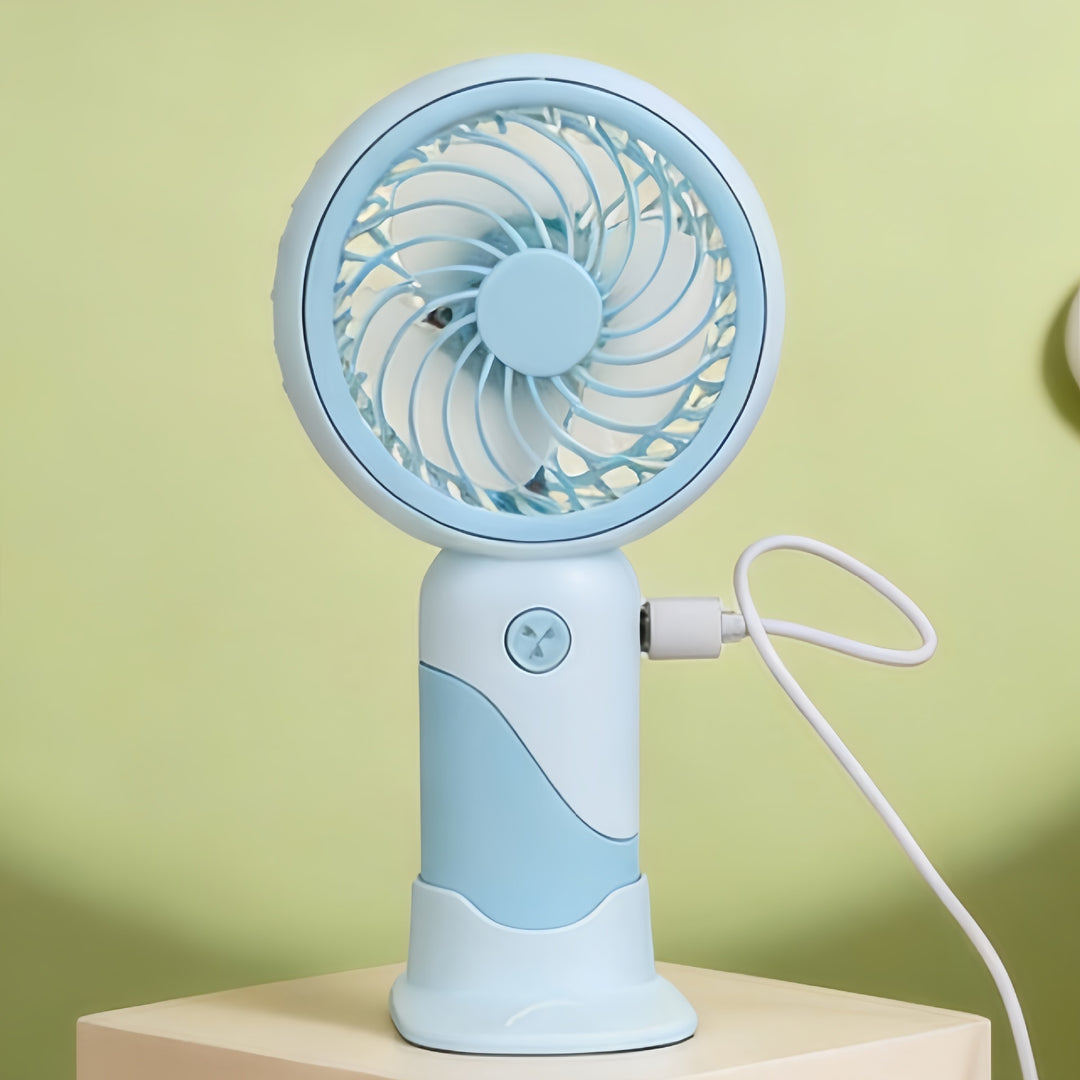 Unisex Portable Table Fan with USB Connection Bowlift