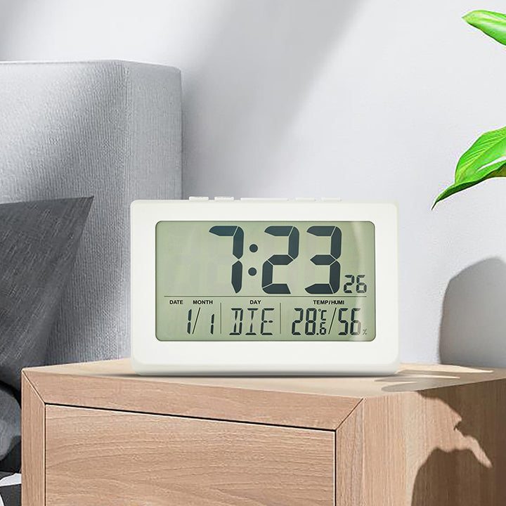 Digital Multifunctional Alarm Clock with Large Display Bowlift