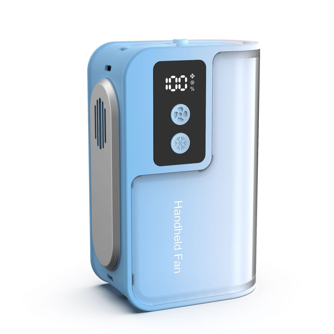 Handheld Cooling Fan with LED Display Bowlift