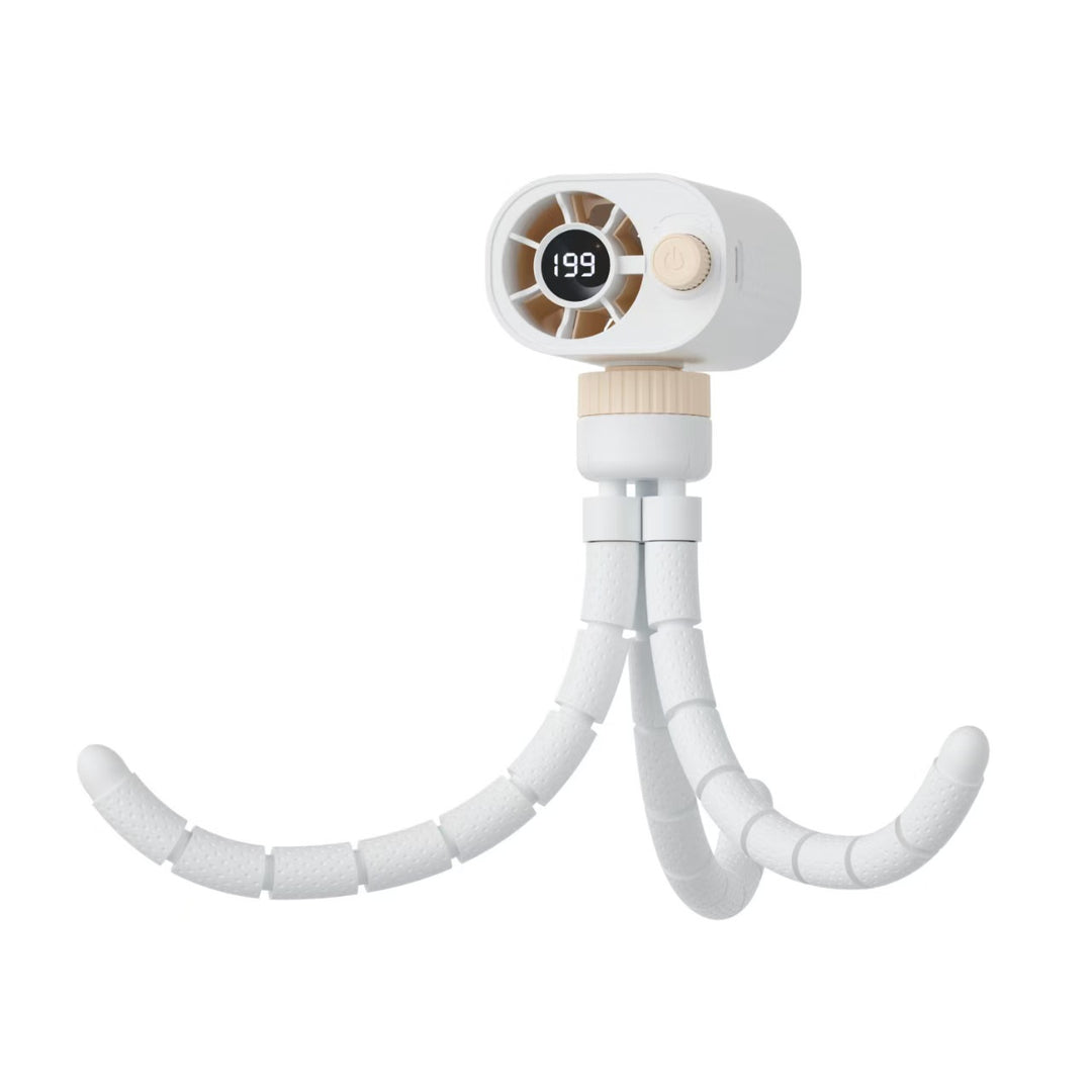 Women's Portable Mini Fan with Clip Bowlift