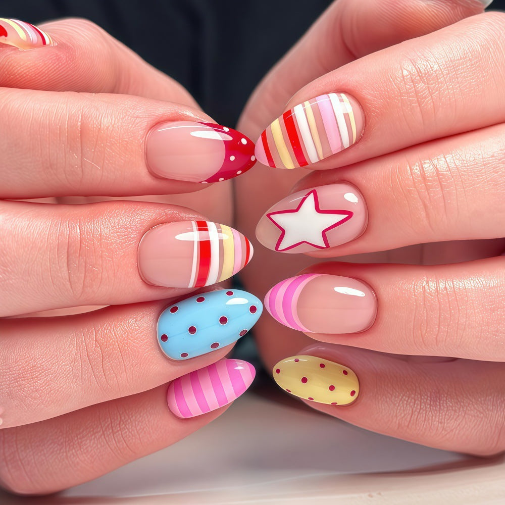 Playful art nail designs Bowlift