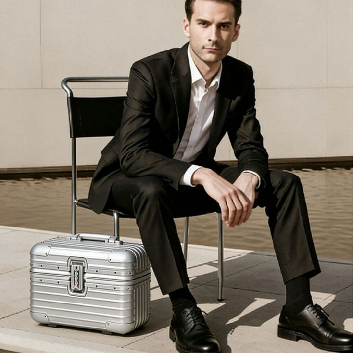 Unisex Rolling Cabin Luggage Bowlift