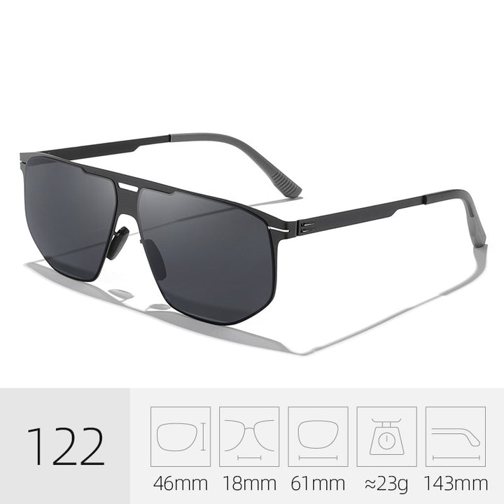 Trendy Square Frame Sunglasses Bowlift