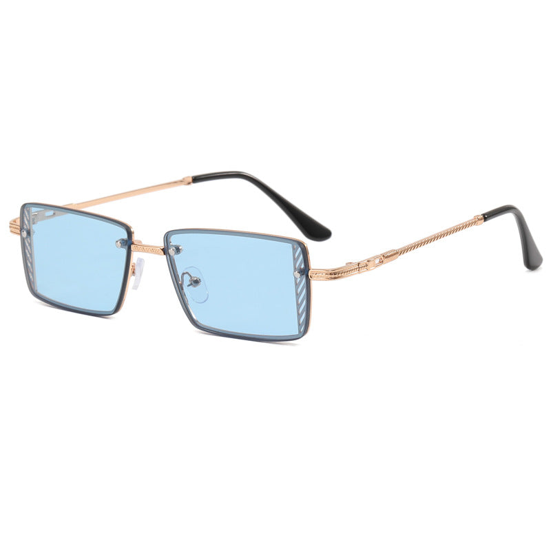 Ladies Elegant Square Sunglasses with Refined Frame Accents Bowlift