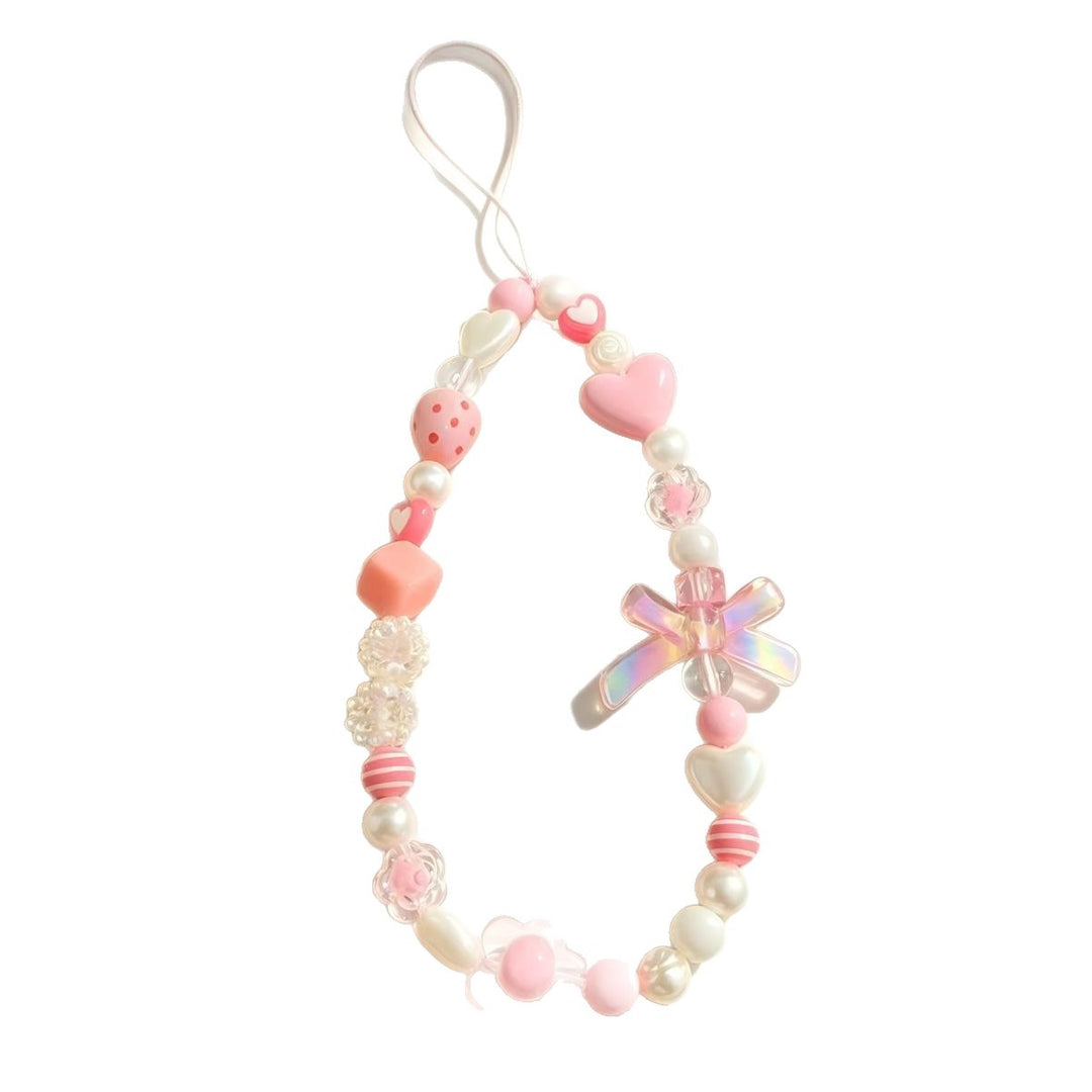 Beaded Phone Charm Necklace Bowlift