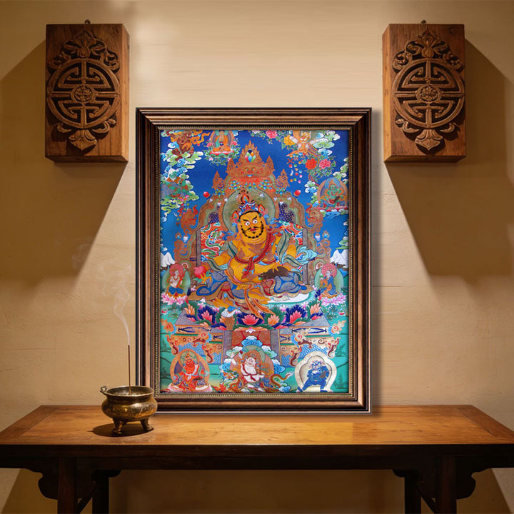 Intricate Religious Canvas Artwork