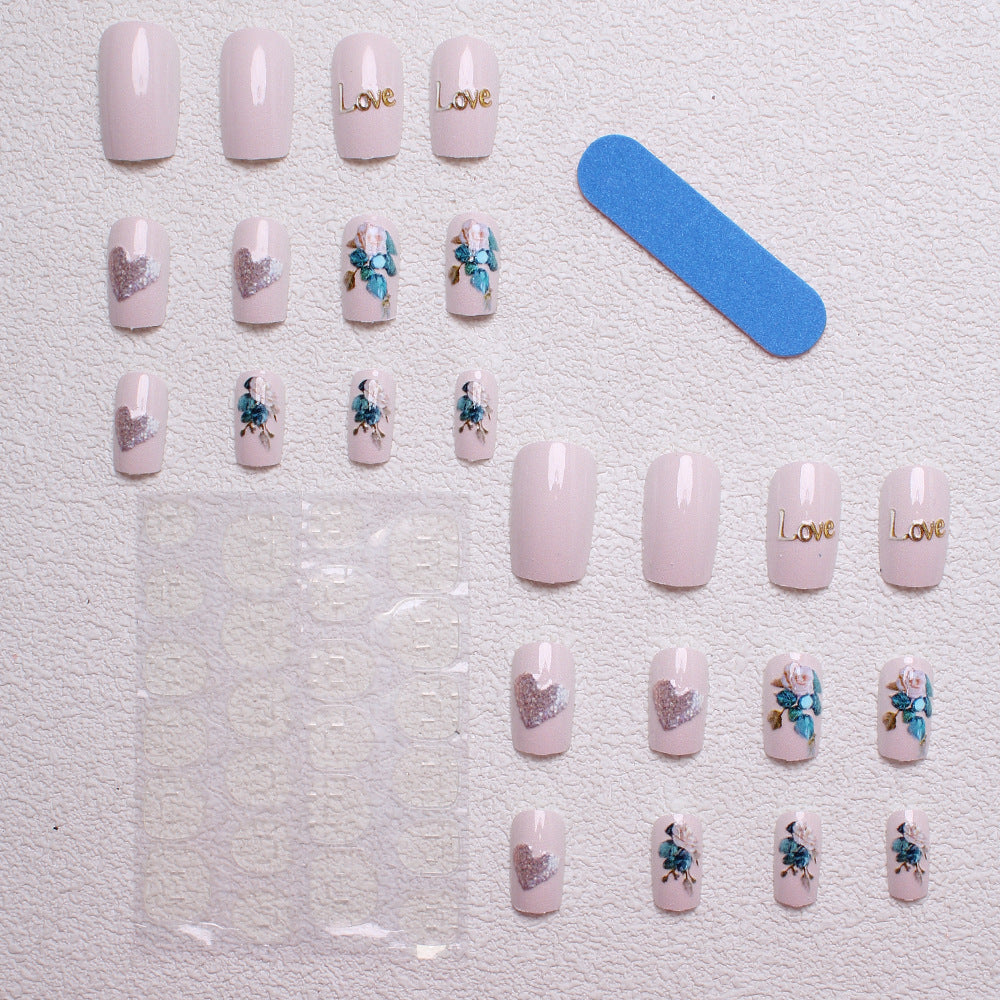 Floral-Inspired Press-On Nails Bowlift