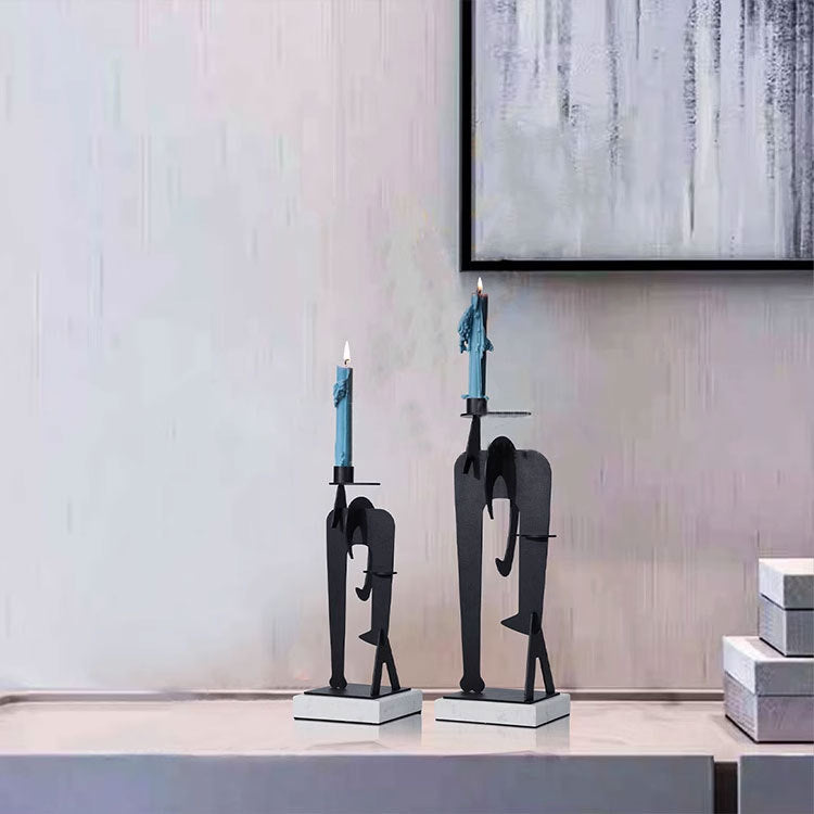 Abstract Sculptural Candle Holder