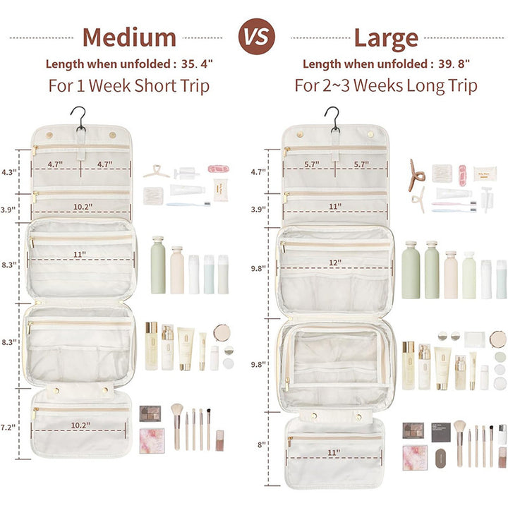Elegant Cosmetic Organizer Bag Bowlift