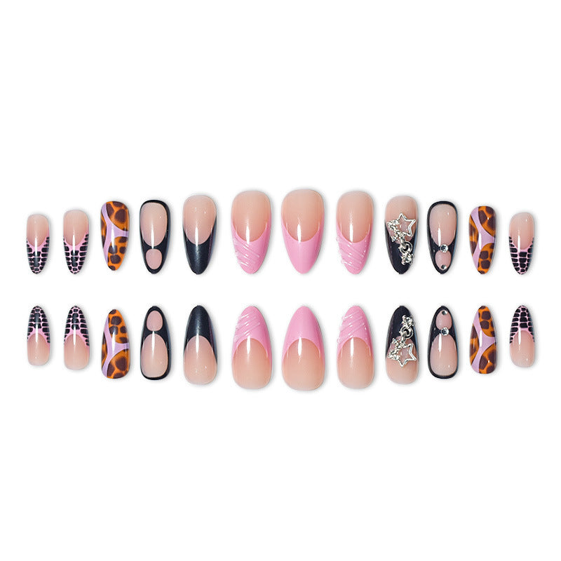 Stylish Stiletto Press-On Nail Art Set Bowlift