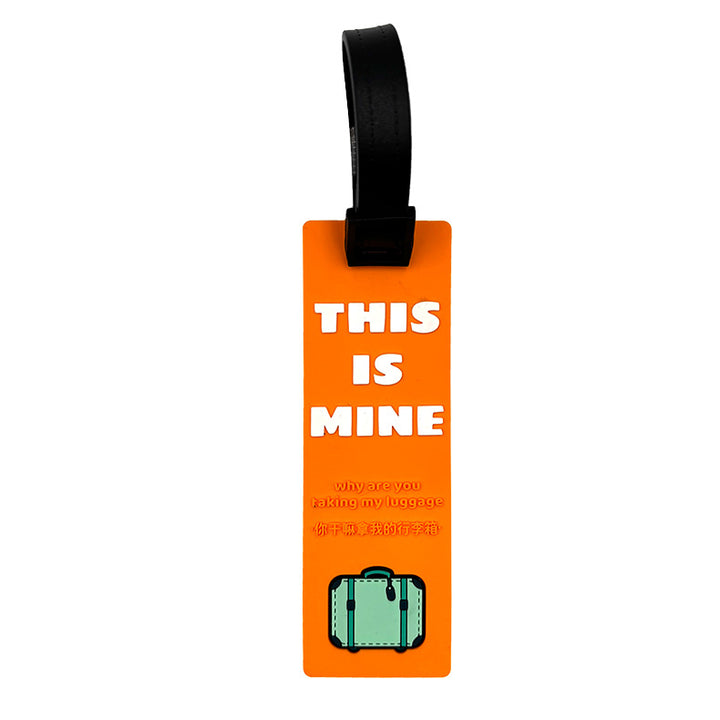 Unisex Personalized Travel Luggage Tag Bowlift
