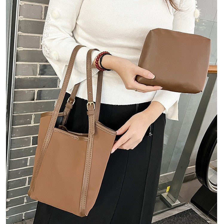 Minimalist Zip-Top Handbag Bowlift