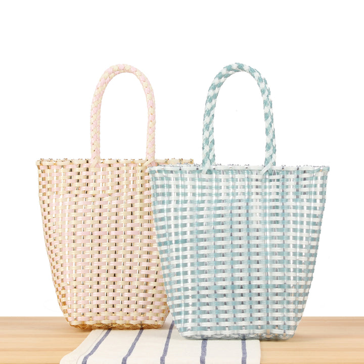 Multifunctional Tote Bag Made of Woven Material Bowlift