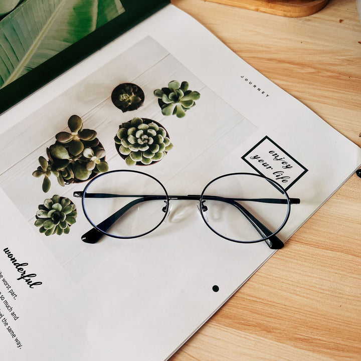 Retro Oval Frame Sunglasses Bowlift