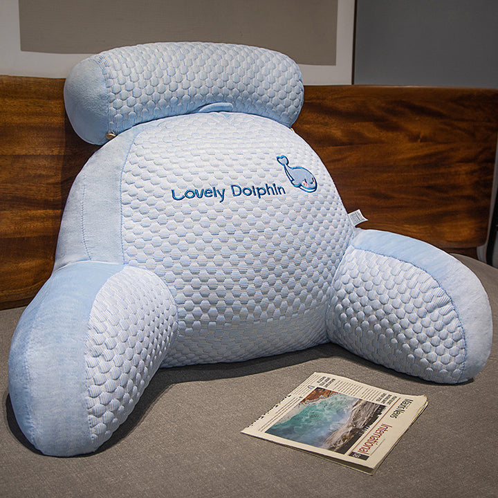 Ergonomic Sleep and Back Pillow Bowlift