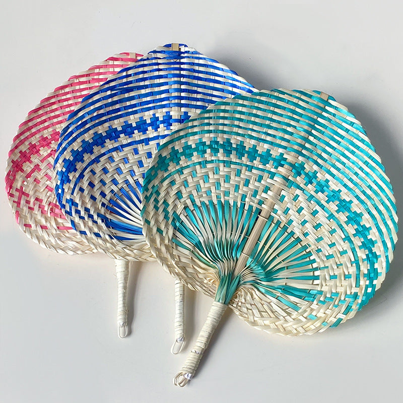 Ladies handcrafted fan made from sustainable materials Bowlift