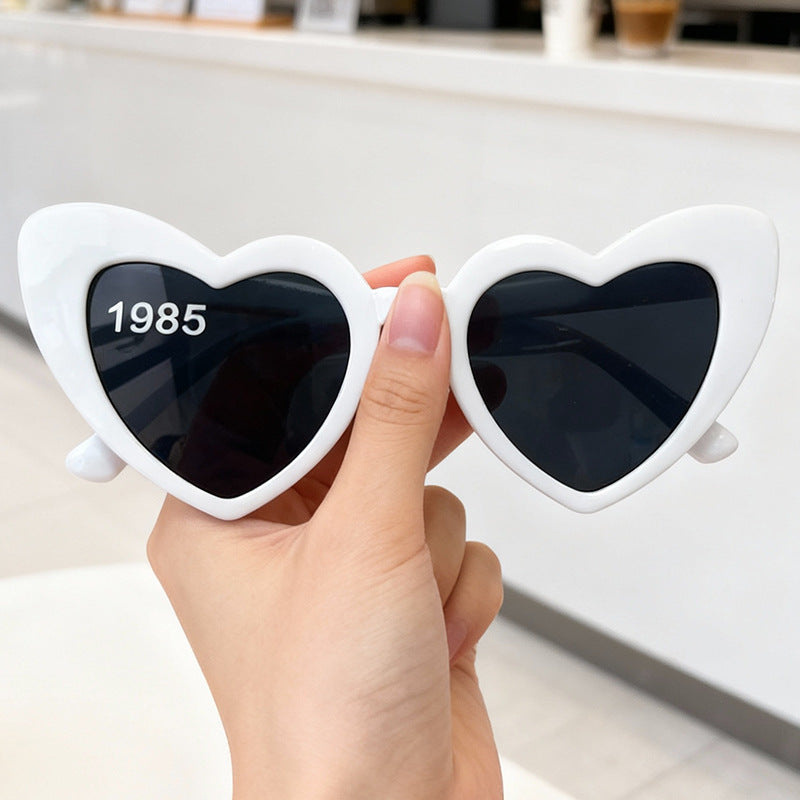 Stylish Heart-Frame Sunglasses Bowlift
