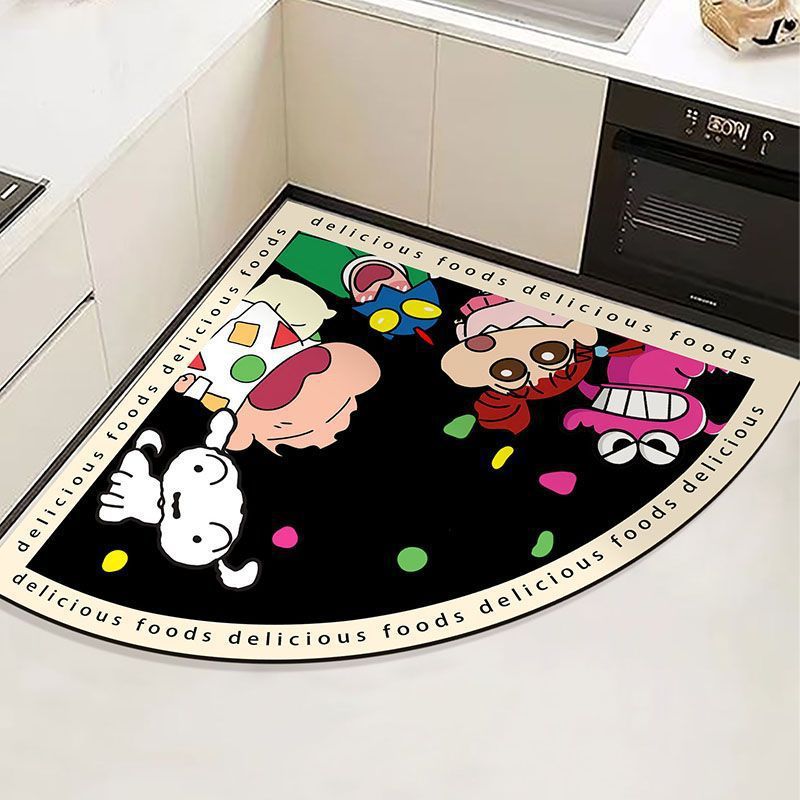 Cartoon Character Kitchen Mat