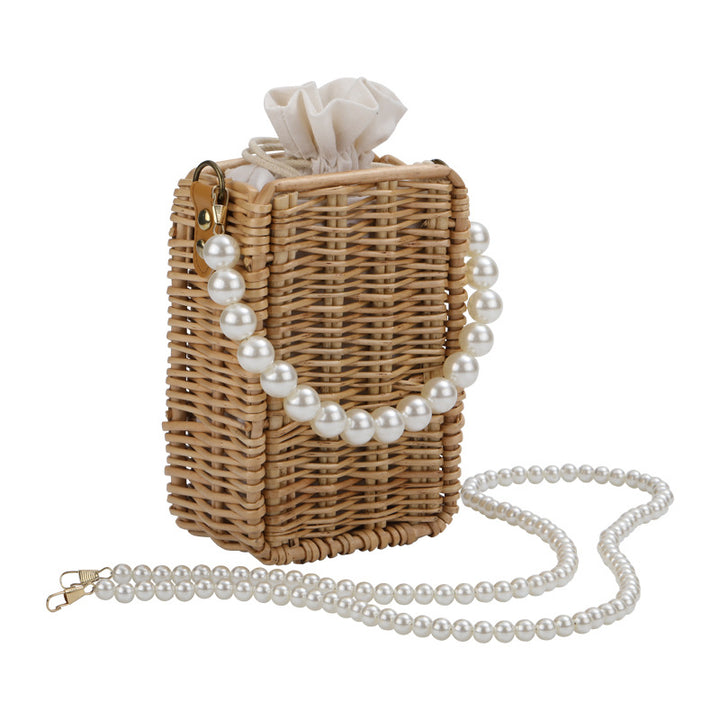 Women Beaded Handbag Bowlift