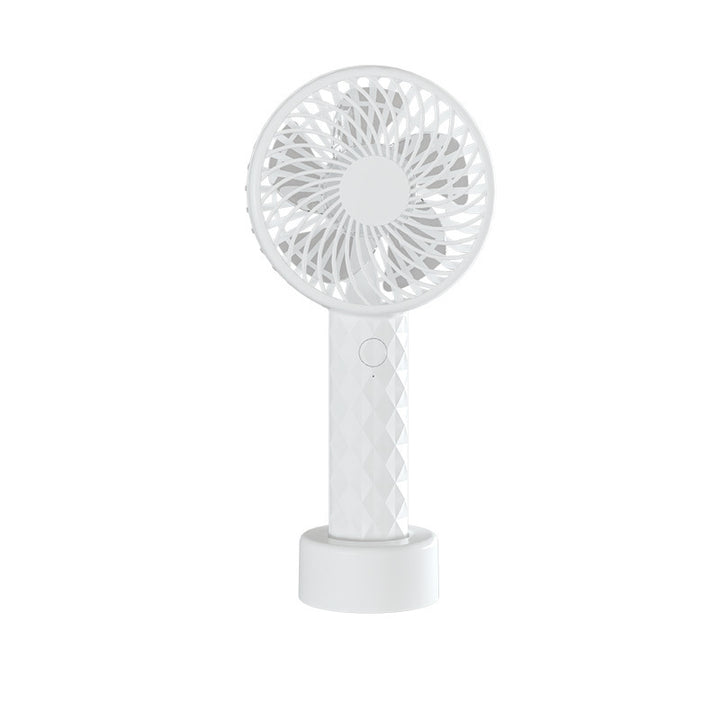 Women Portable Hand Fan with Integrated USB Charging Function Bowlift