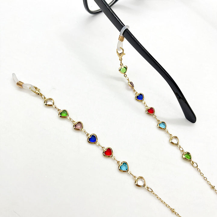 Heart-Shaped Eyewear Chain Bowlift