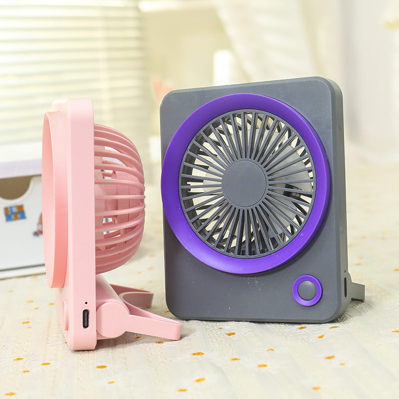 Ladies Compact Table Fan with USB Connection and Quiet Operating Mode Bowlift