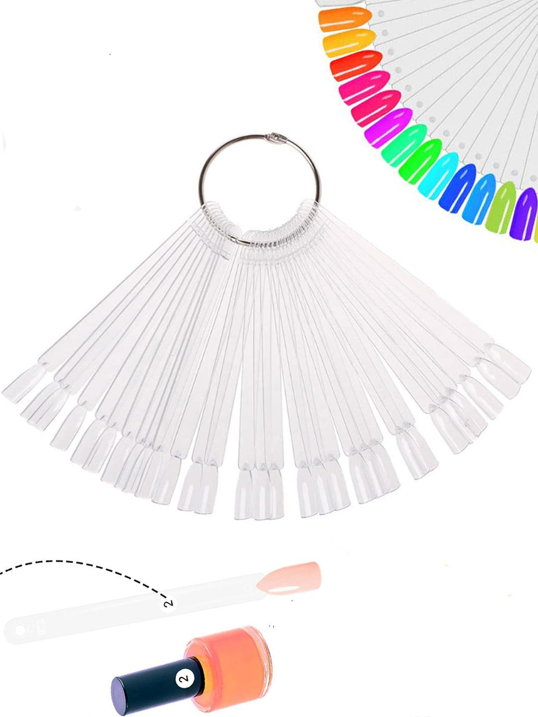 Nail Art Practice Display Tips Bowlift
