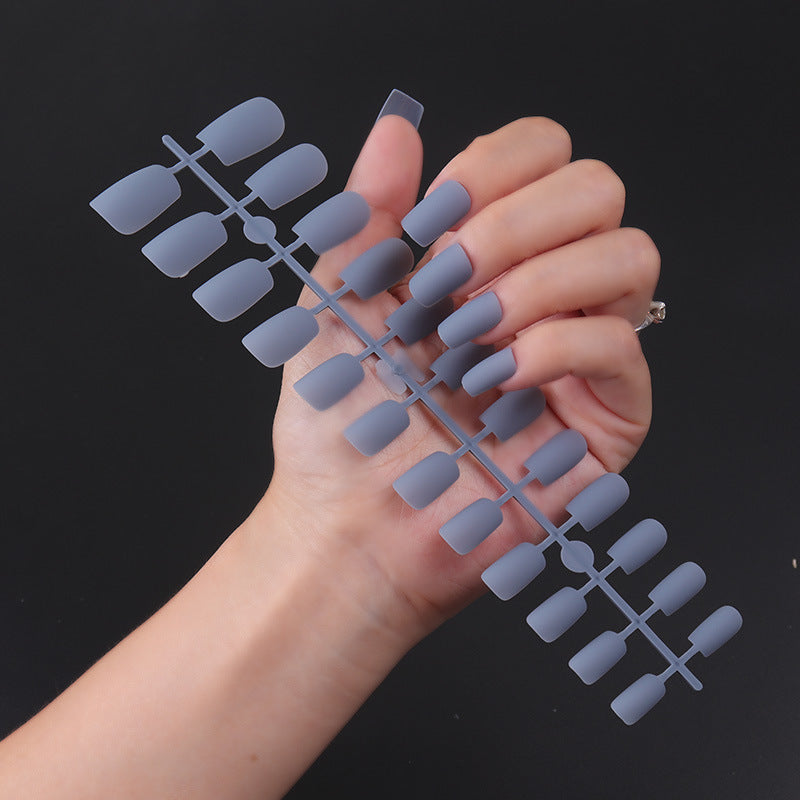 Matte Finish Press-On Nail Set Bowlift
